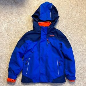 NWOT Kamik 3-in-1 winter coat/ fleece jacket, boys size 8